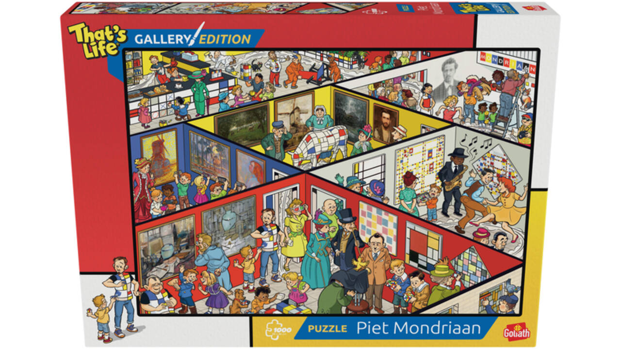 That's Life Gallery edition: Piet Mondriaan 1000st