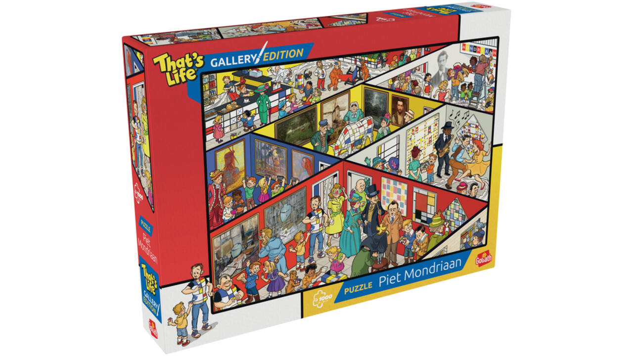 That's Life Gallery edition: Piet Mondriaan 1000st