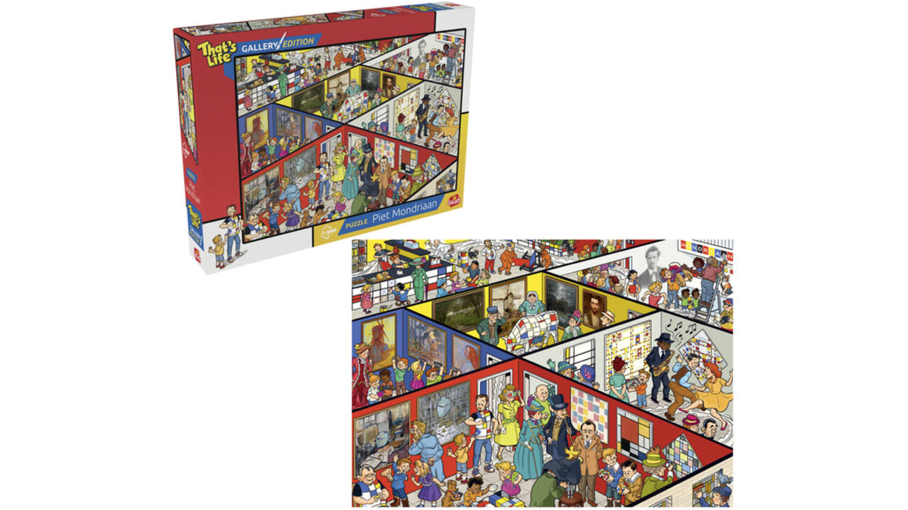 That's Life Gallery edition: Piet Mondriaan 1000st