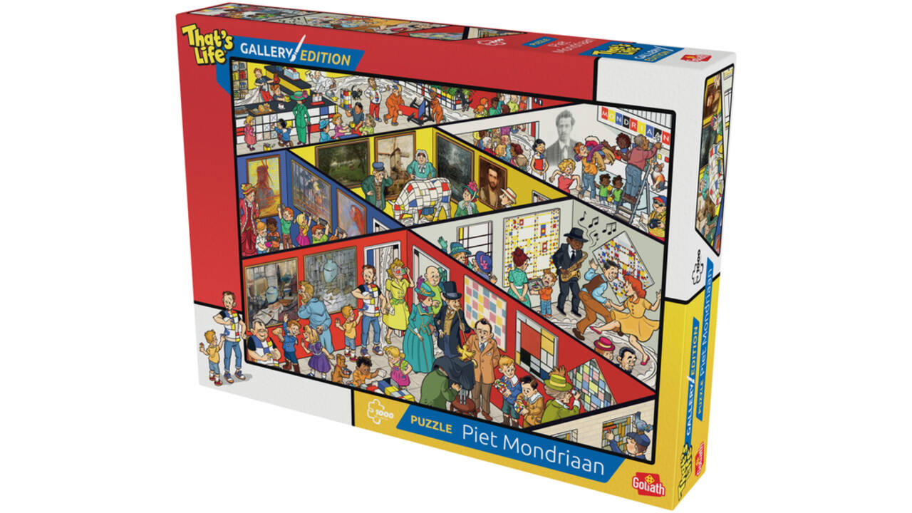 That's Life Gallery edition: Piet Mondriaan 1000st