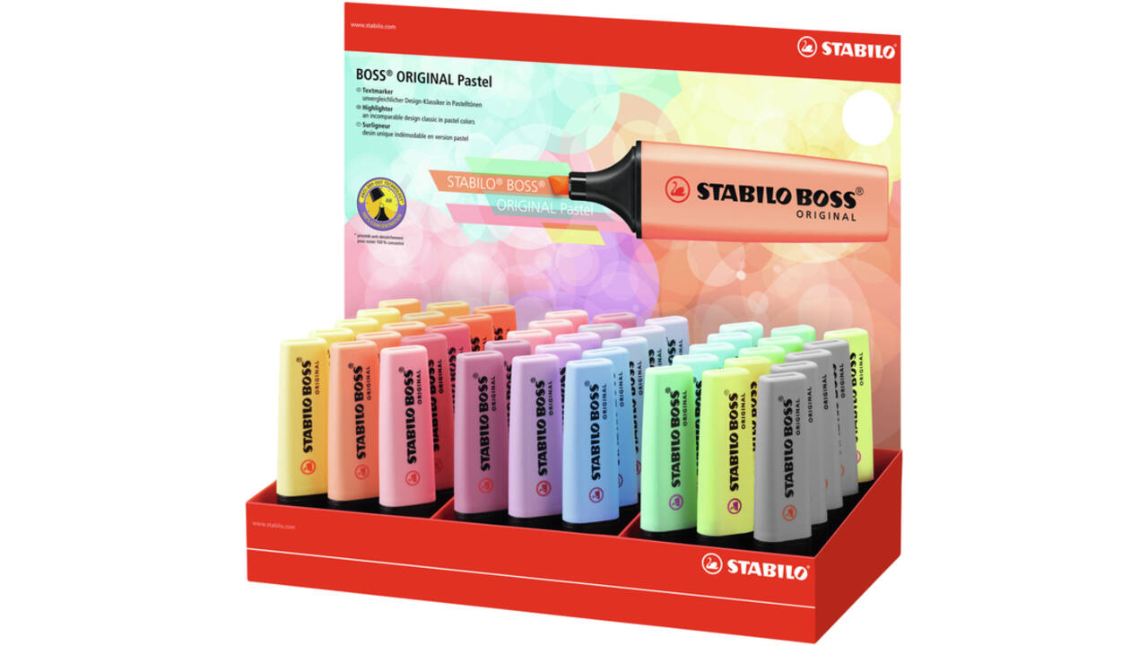 Markeerstift STABILO BOSS Original 70/45 pastel assorti