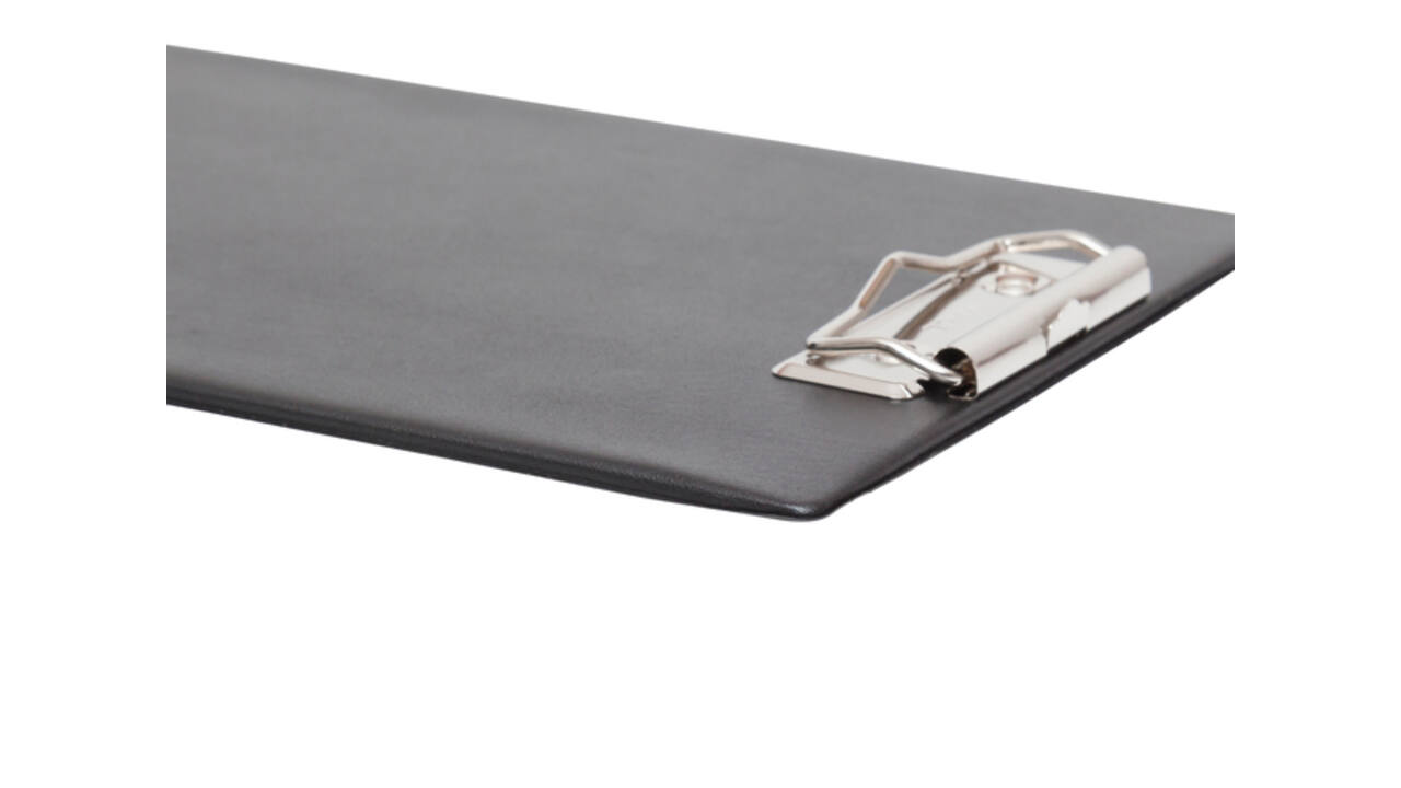 Klembord MAUL A5 staand PVC zwart