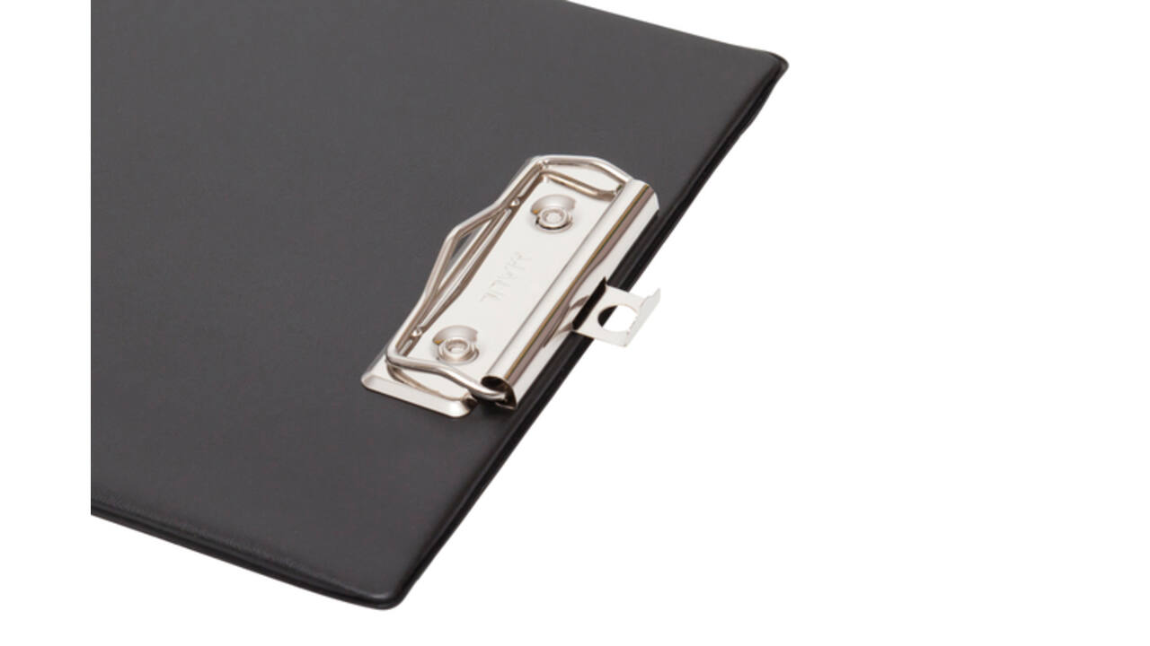 Klembord MAUL A5 staand PVC zwart