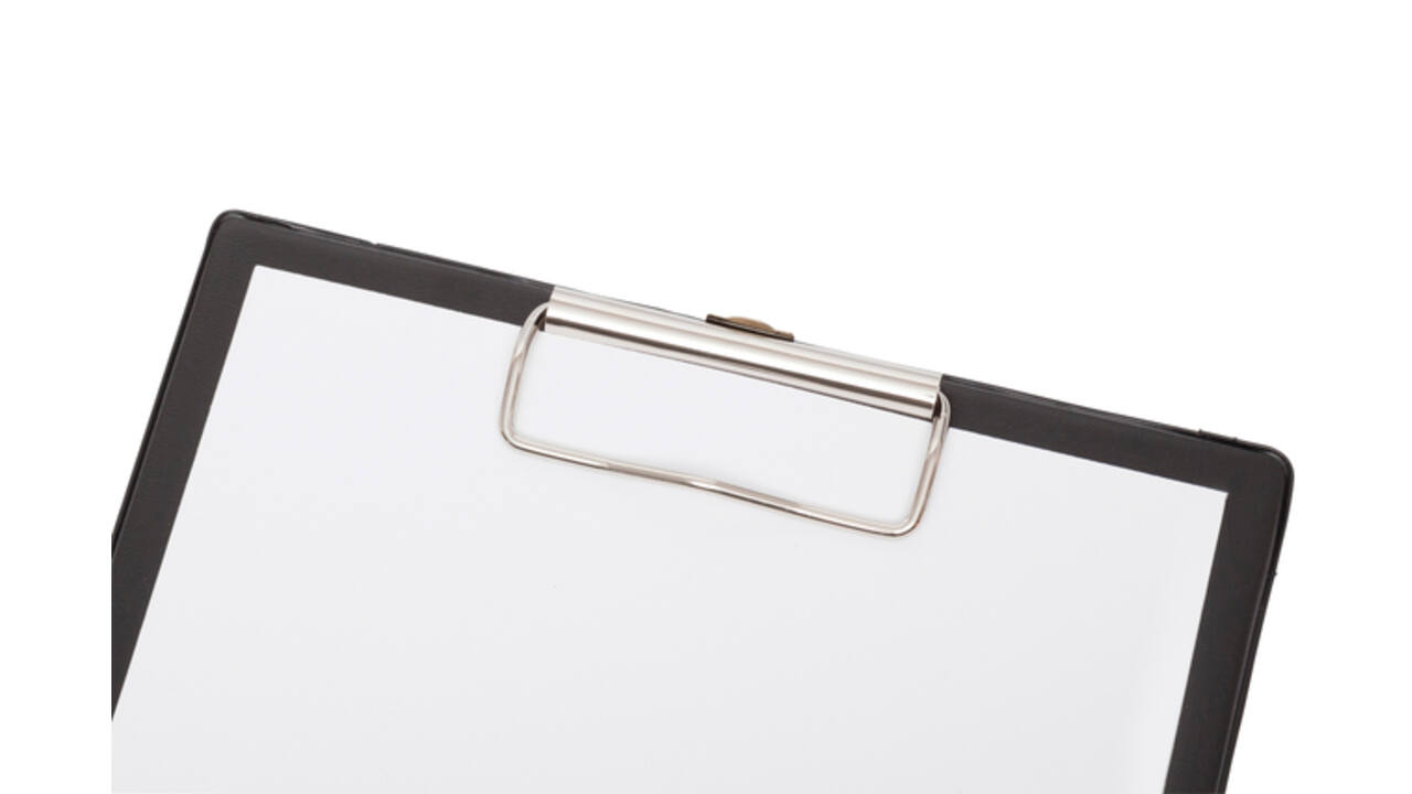 Klembord MAUL A5 staand PVC zwart
