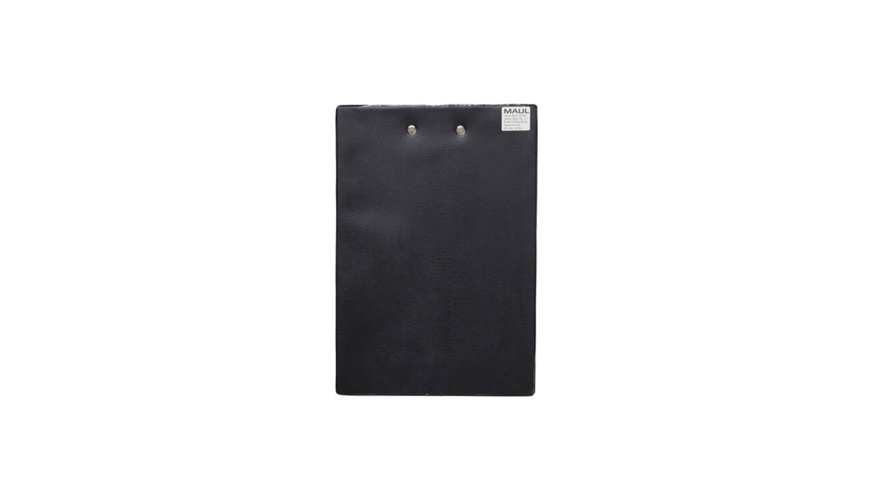Klembord MAUL A5 staand PVC zwart