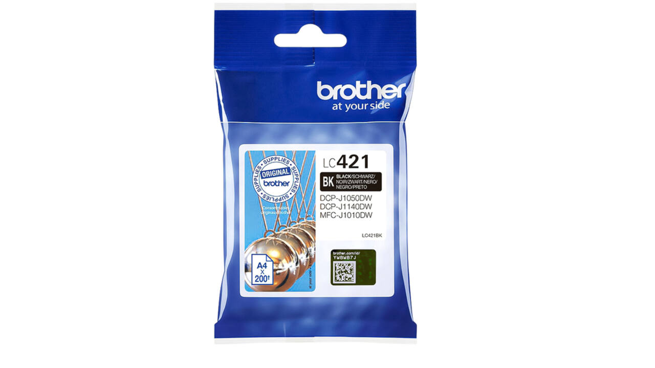 Inktcartridge Brother LC-421BK zwart