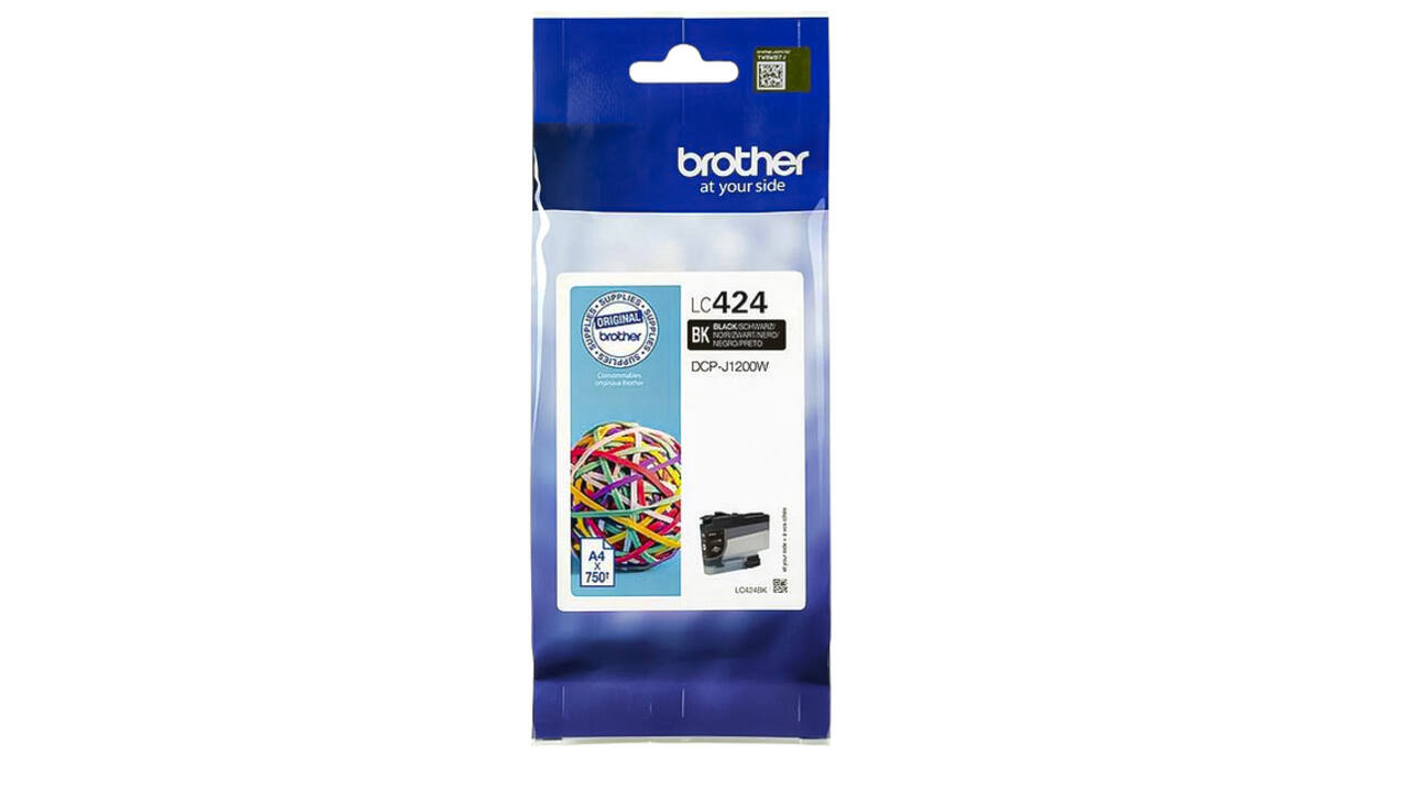 Inktcartridge Brother LC-424BK zwart