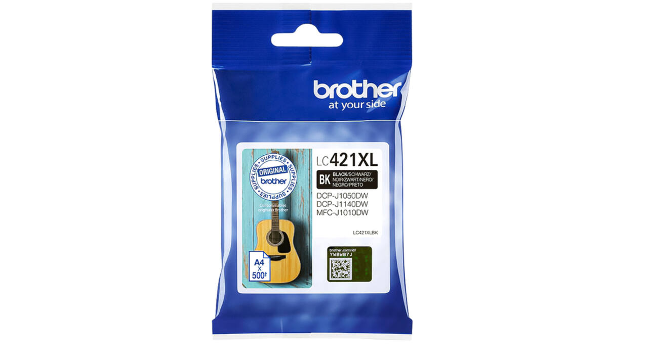 Inktcartridge Brother LC-421XLBK zwart