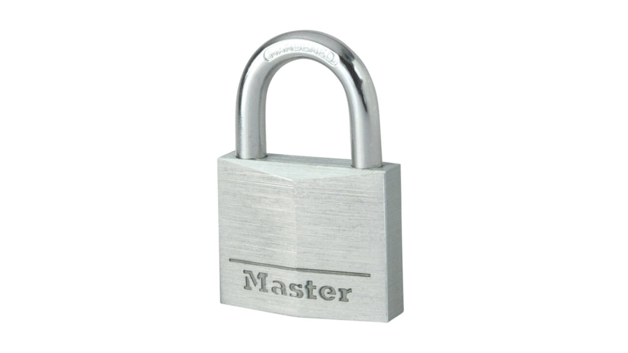 Hangslot Master Lock aluminium 30mm