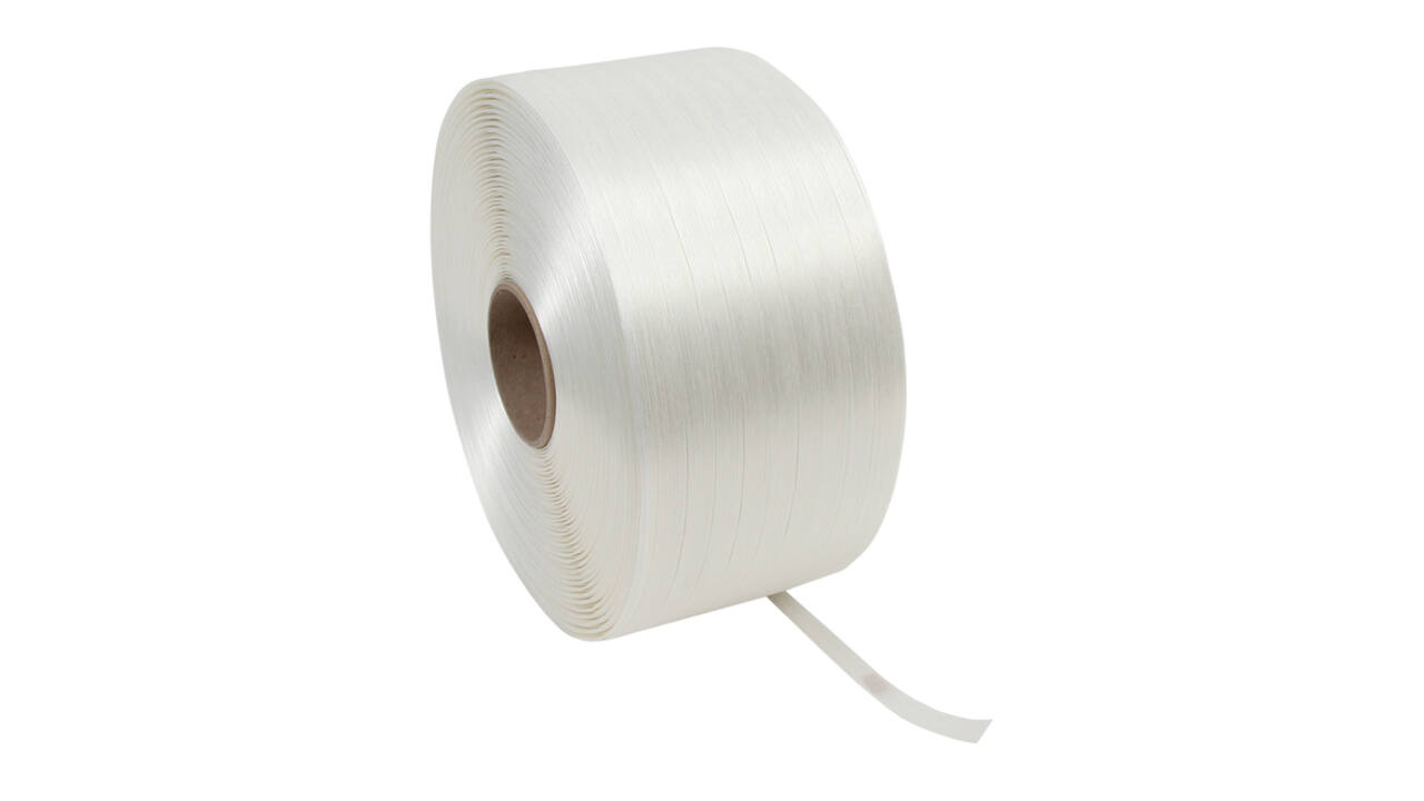 Textielband iezzy 13mmx1100m kern 76mm