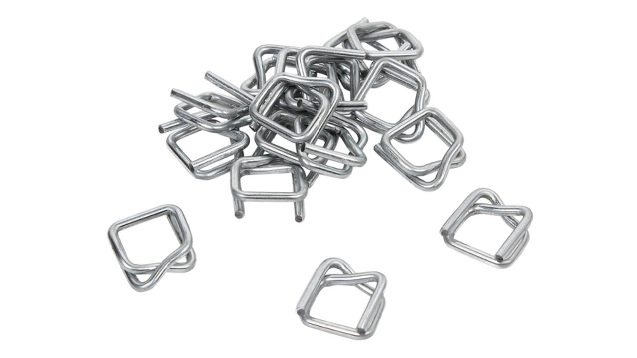 Metalen gespen IEZZY tbv textielband 13mm 1000 stuks