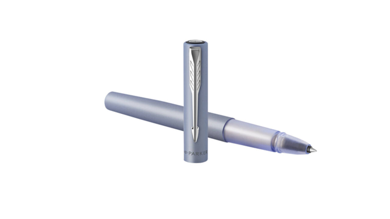 Rollerpen Parker Vector XL silver-blue medium