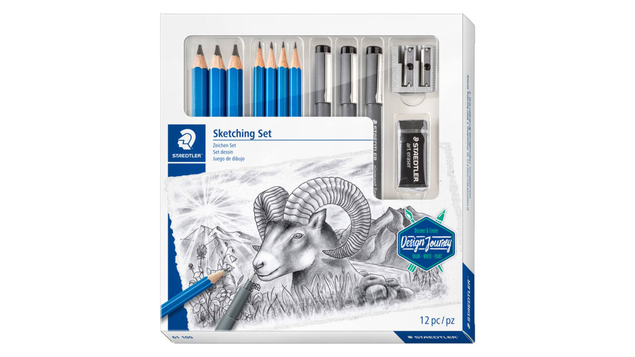 Potlood Staedtler Design Journey schetsset 12-delig