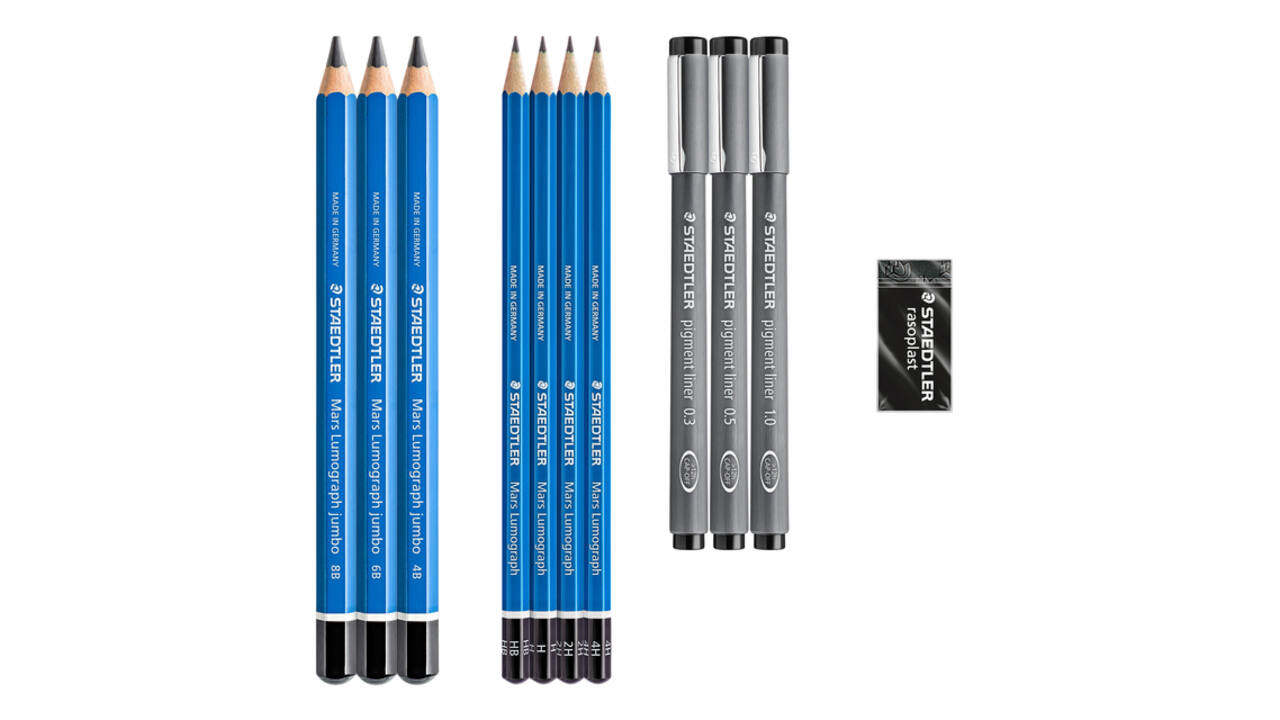 Potlood Staedtler Design Journey schetsset 12-delig