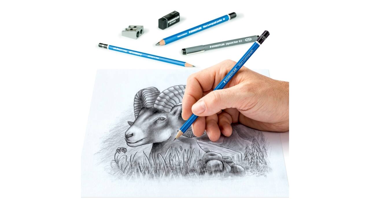 Potlood Staedtler Design Journey schetsset 12-delig