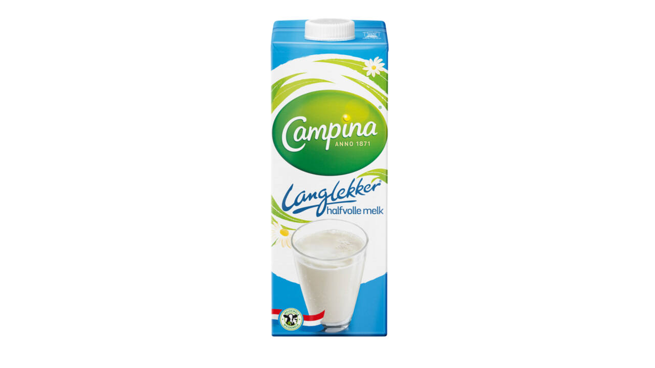 Melk Campina LangLekker halfvol 1 liter