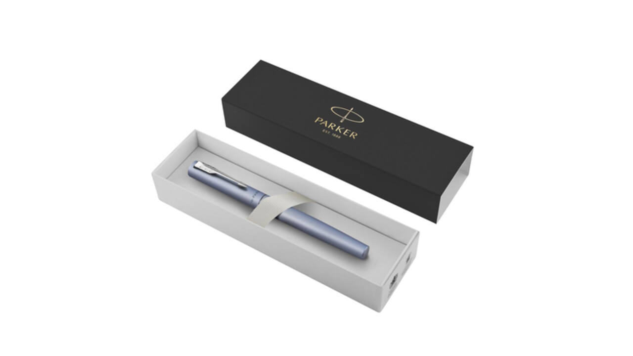Vulpen Parker Vector XL silver blue medium