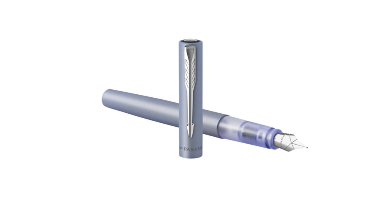 Vulpen Parker Vector XL silver blue medium