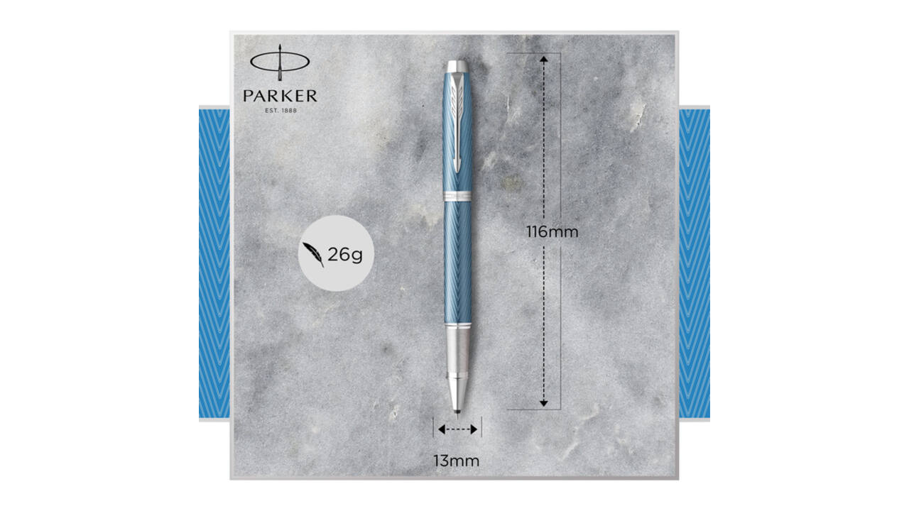 Rollerpen Parker IM Premium blue CT fijn