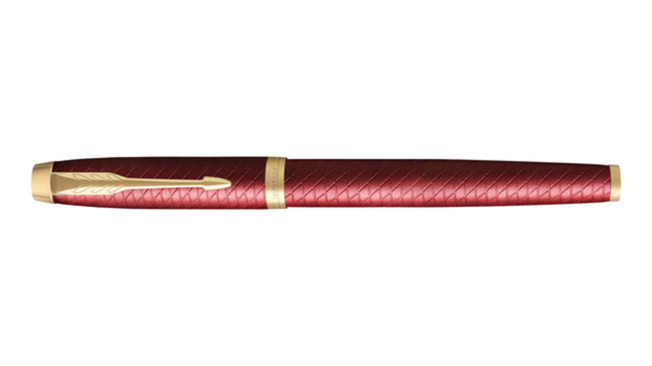 Rollerpen Parker IM Premium deep red GT fijn