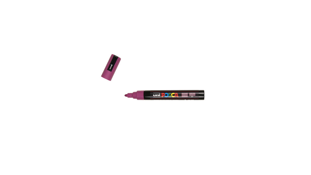 Paintmarker Uni POSCA PC5M medium framboos