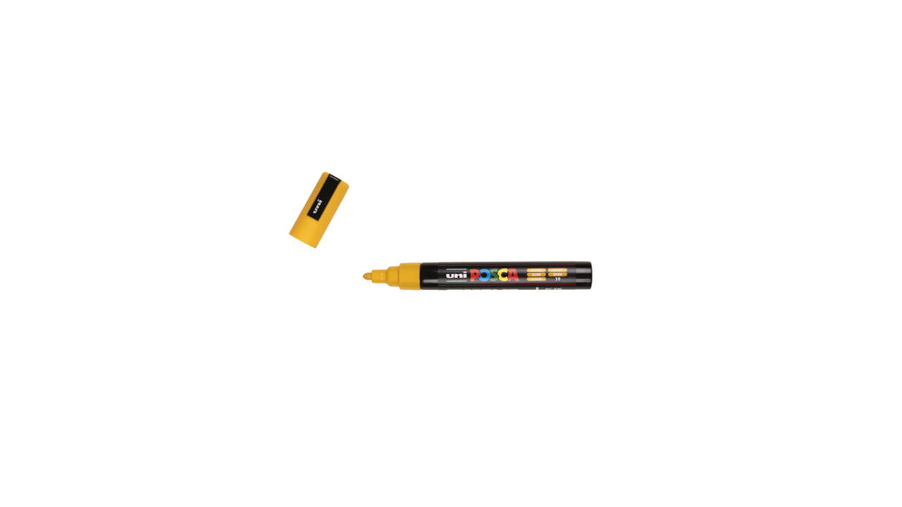 Paintmarker Uni POSCA PC5M medium oker