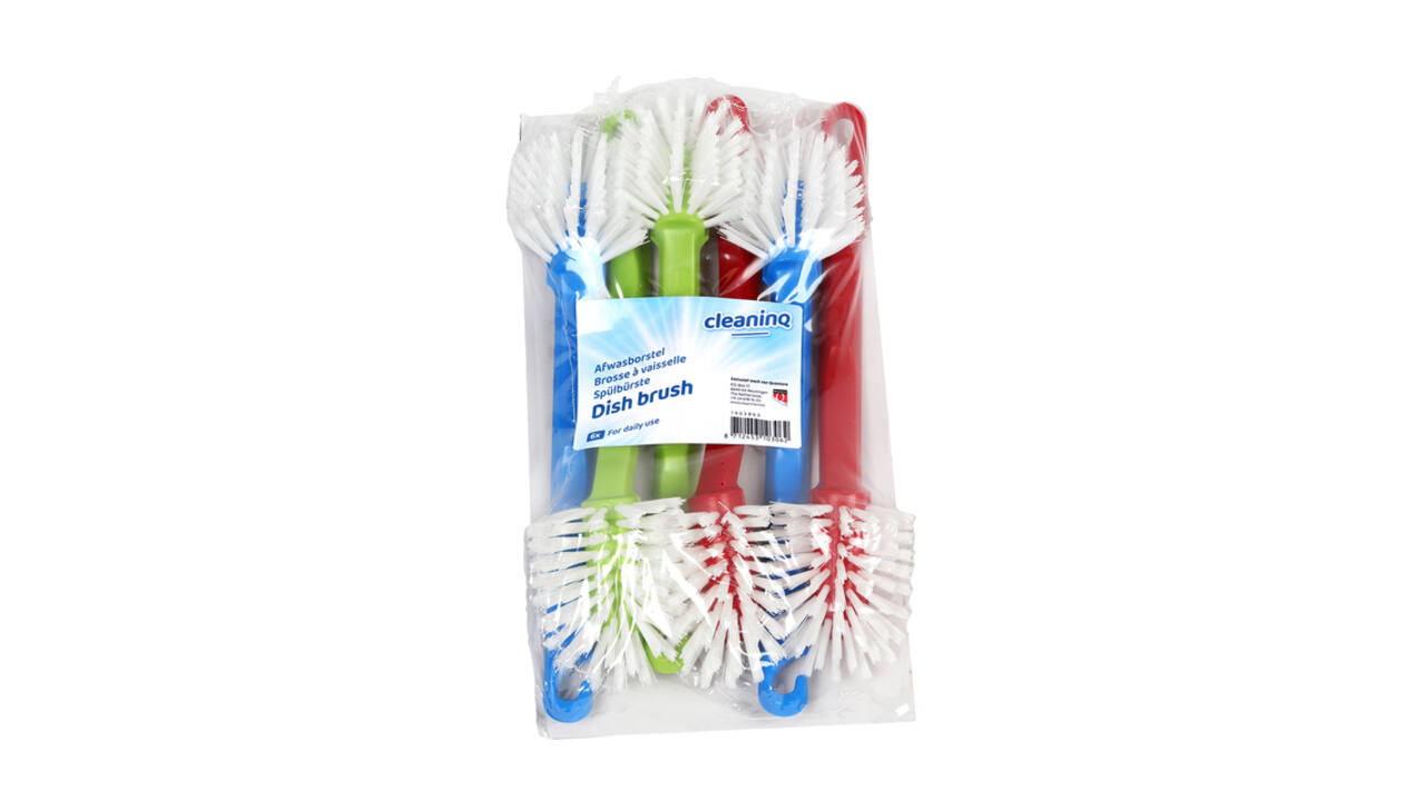Afwasborstel Cleaninq professioneel assorti set à 6 stuks
