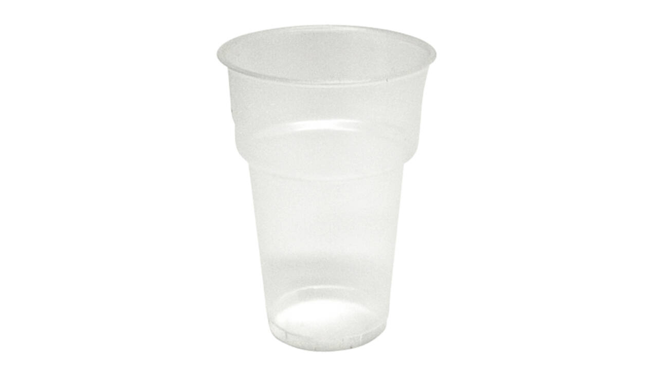 Beker IEZZY bier 250ml PP 50 stuks transparant