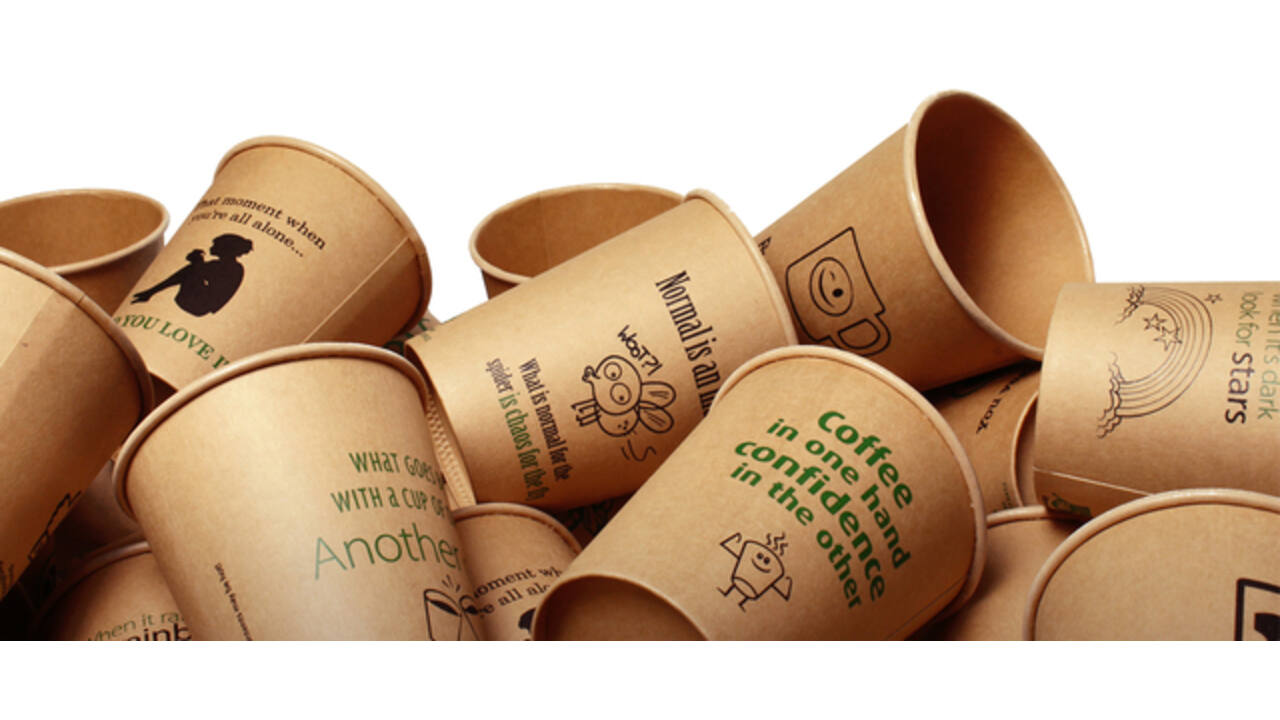 Beker IEZZY coffee-to-go 177ml karton 50 stuks