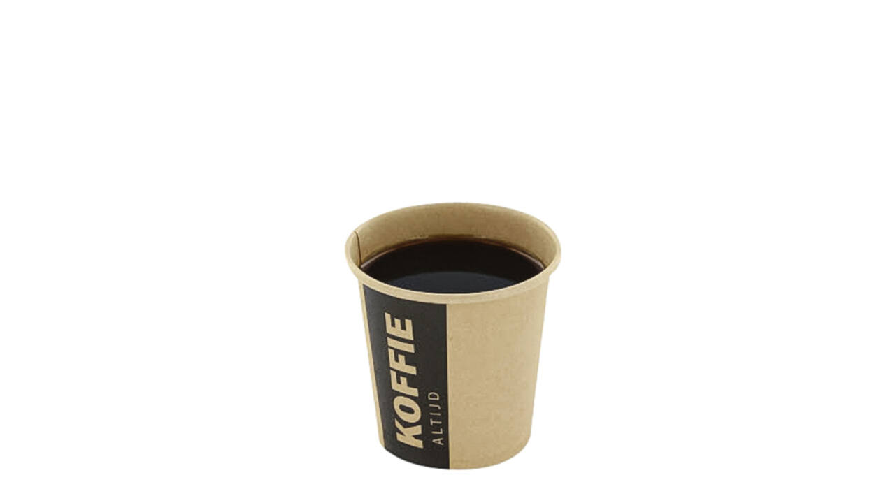 Beker IEZZY Altijd Koffie 118ml Ø63mm 50 stuks