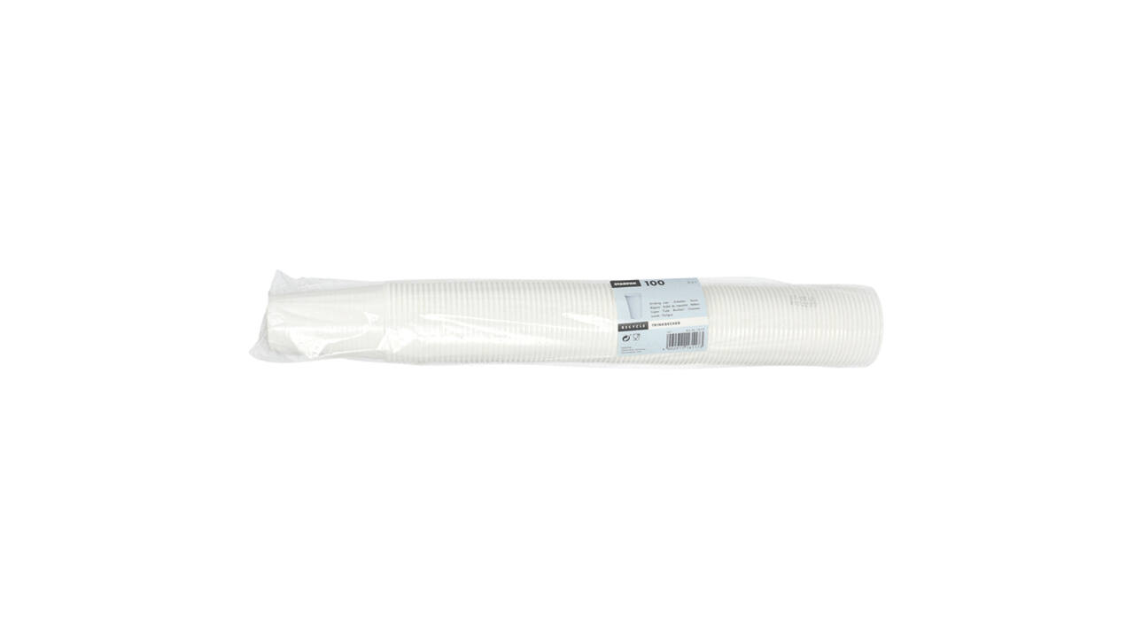 Beker IEZZY 200ml Ø70mm PP 100 stuks wit