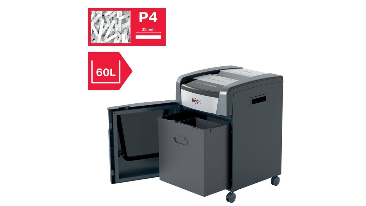 Papiervernietiger Rexel Momentum Extra XP420+ snippers 4x35mm