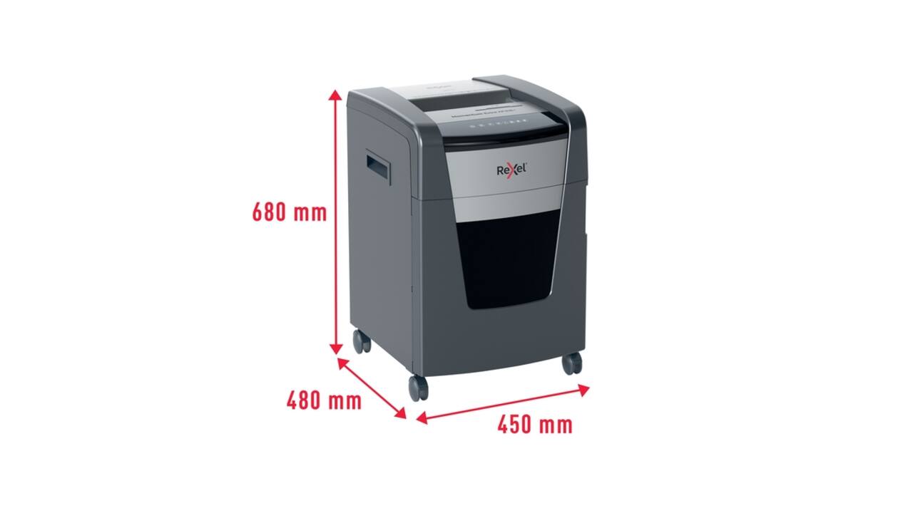 Papiervernietiger Rexel Momentum Extra XP418+ snippers 4x35mm