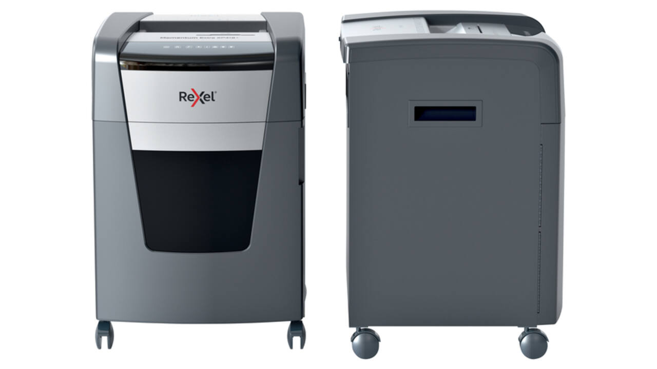Papiervernietiger Rexel Momentum Extra XP418+ snippers 4x35mm