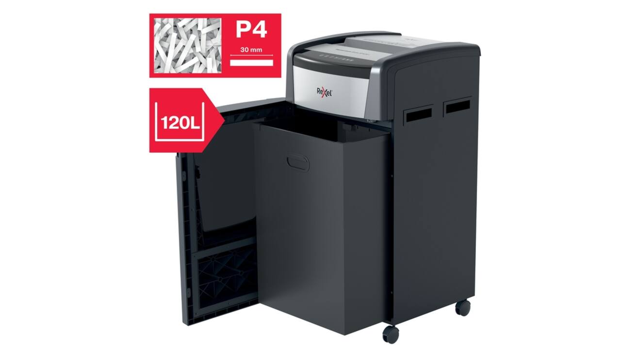 Papiervernietiger Rexel Momentum Extra XP426+ snippers 4x30mm