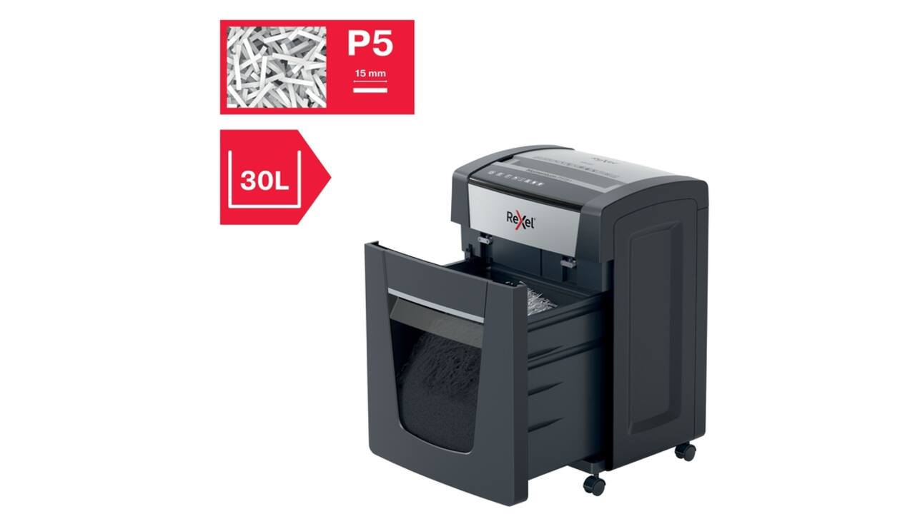 Papiervernietiger Rexel Momentum P515+ snippers 2x15mm