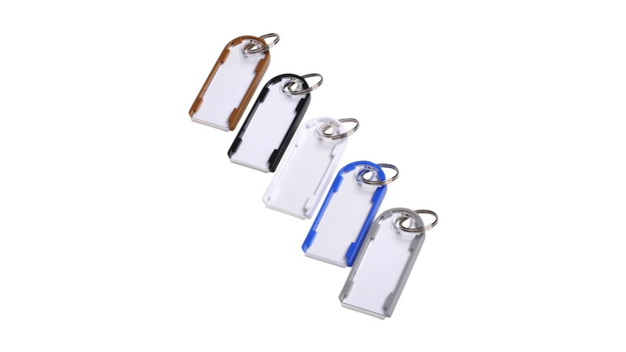 Sleutellabel Pavo Magnettag assorti 10 stuks