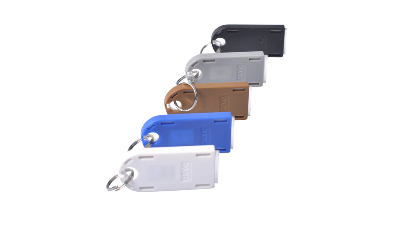 Sleutellabel Pavo Magnettag assorti 10 stuks
