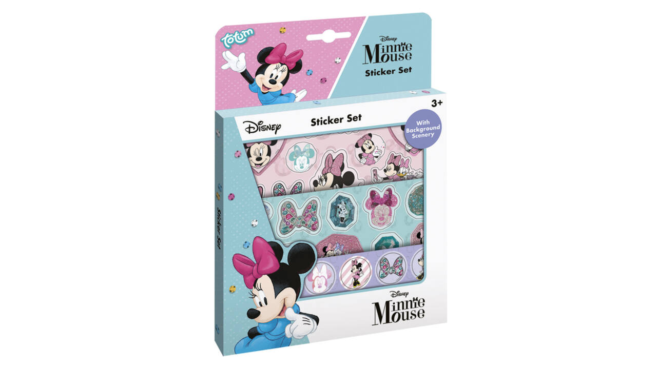 Stickerset Totum Minnie Mouse