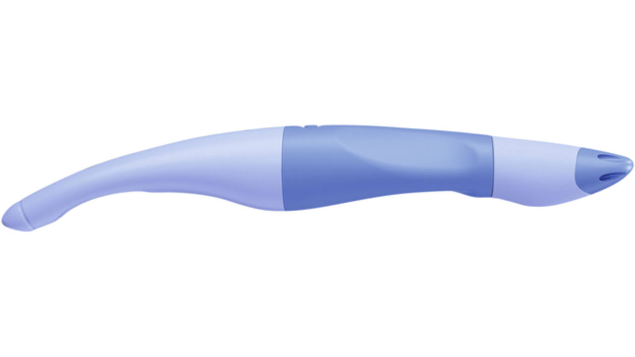 Rollerpen STABILO Easyoriginal  linksh M pastel luchtig blauw blister