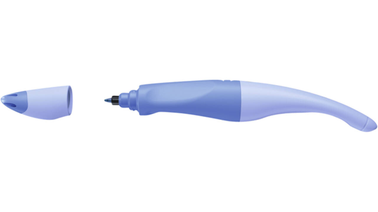 Rollerpen STABILO Easyoriginal  rechts M pastel luchtig blauw blister