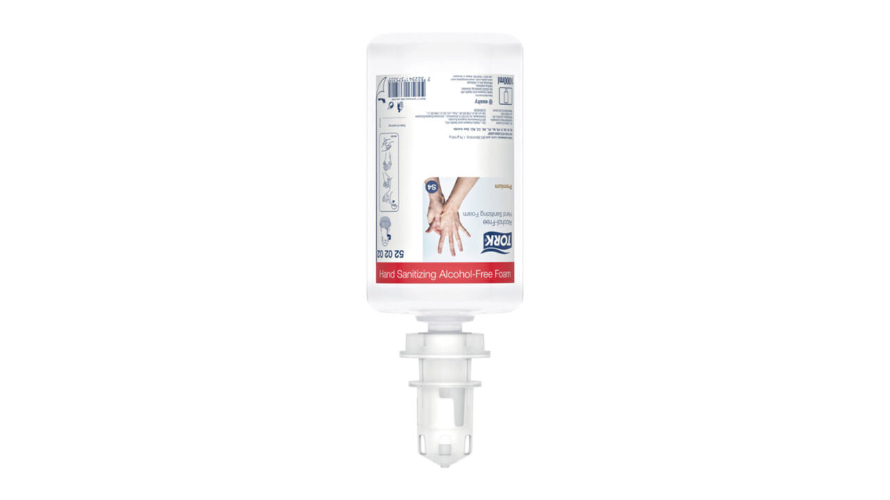 Handdesinfectie Tork S4 Premium schuim alcoholvrij 1000 ml 520202