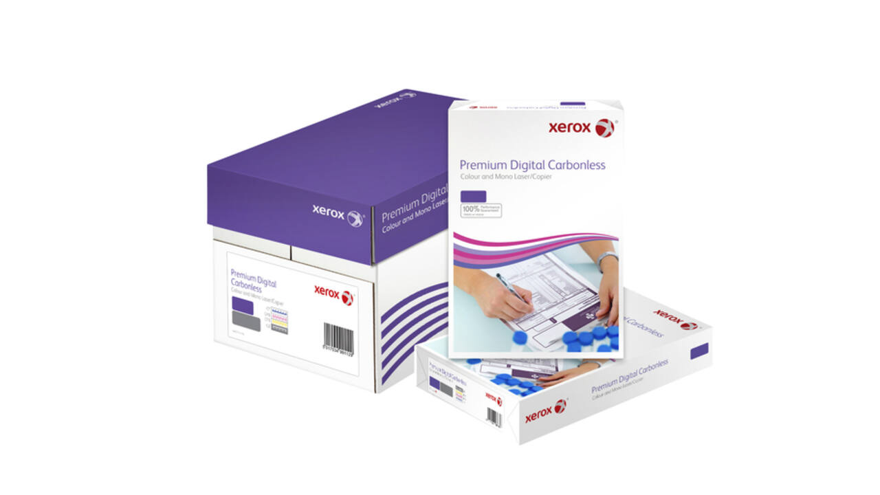 Zelfkopiërend papier Xerox vergaard A4 80gr set 2 vel pak 250 sets