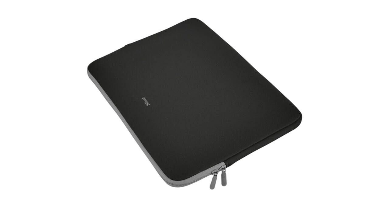 Laptopsleeve Trust Primo 15.6" zwart