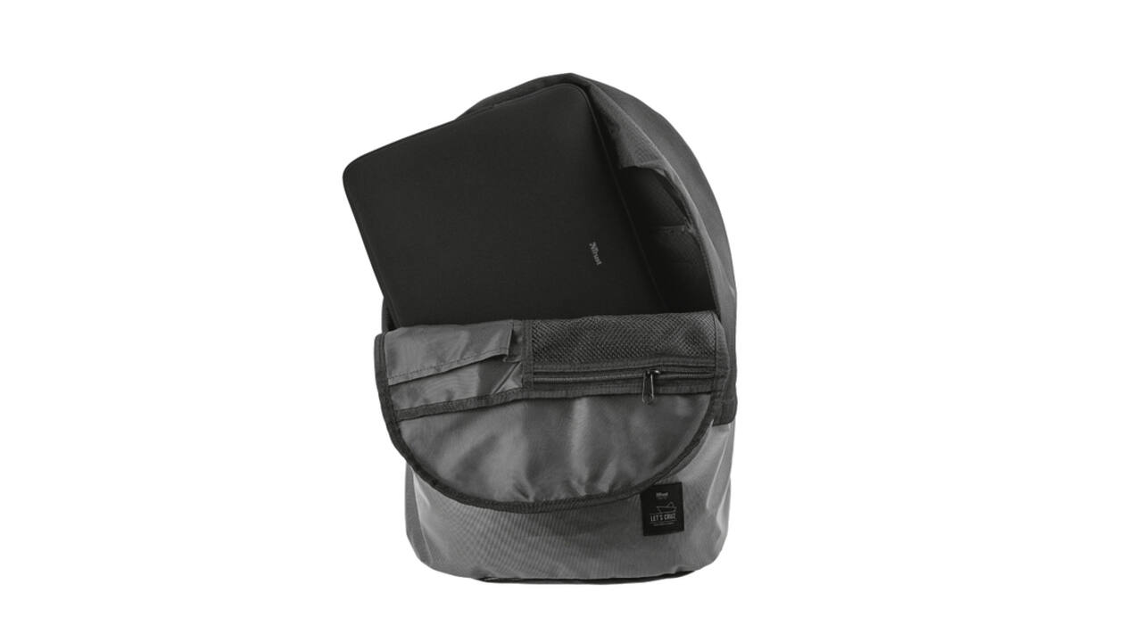 Laptopsleeve Trust Primo 15.6" zwart