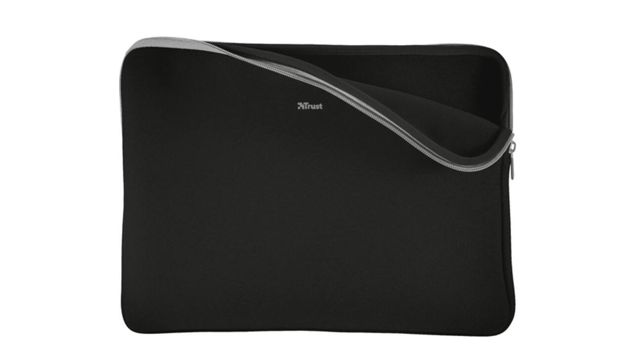 Laptopsleeve Trust Primo 15.6" zwart