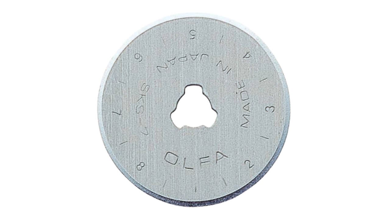 Reservemes Olfa RTY-1/C blister à 2 stuks
