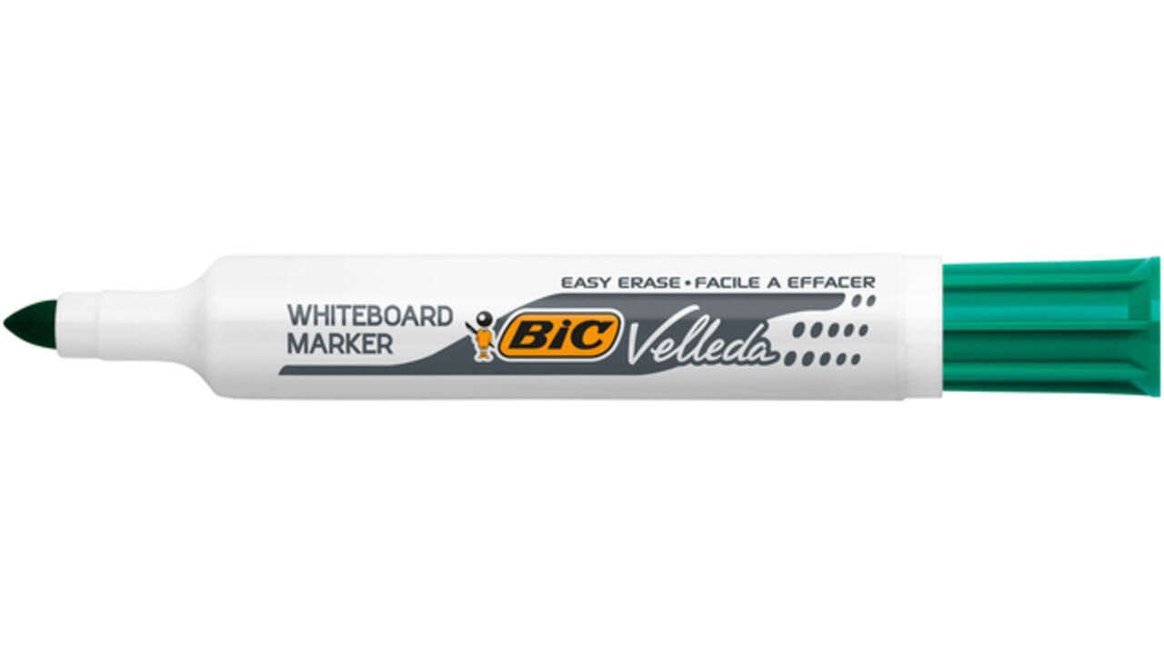 Whiteboardmarker Bic Velleda 1711 rond large groen