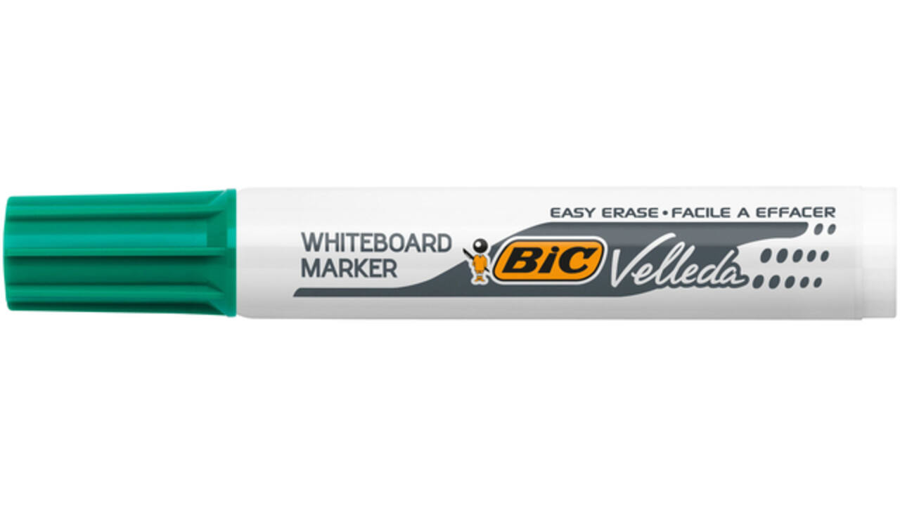 Whiteboardmarker Bic Velleda 1711 rond large groen