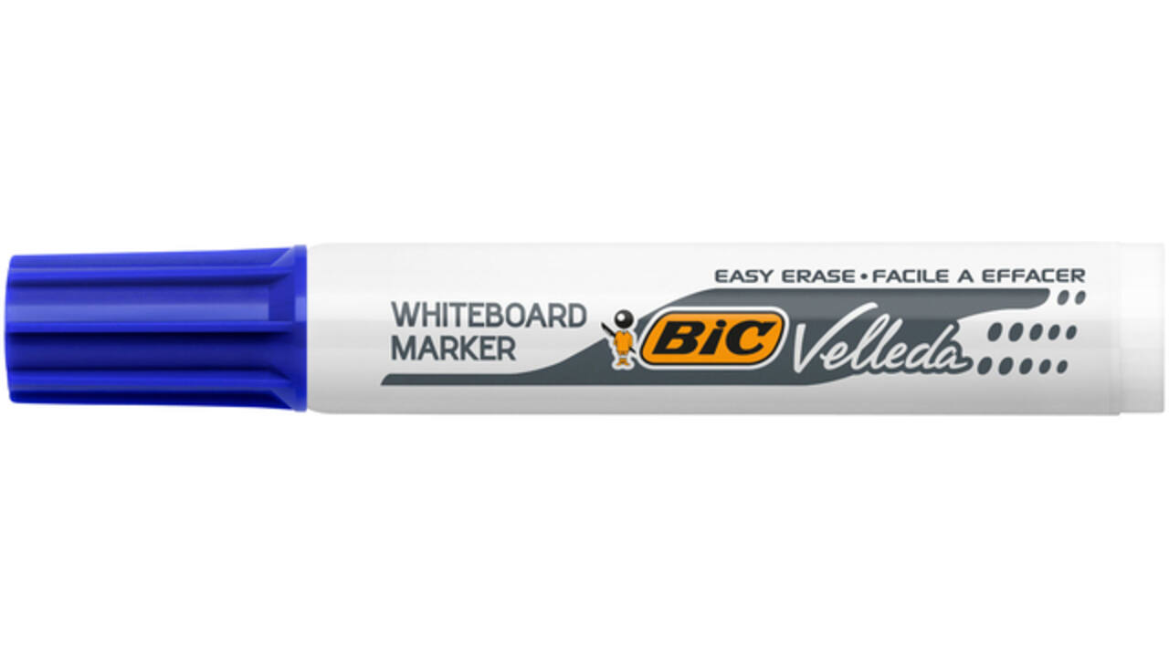 Whiteboardmarker Bic Velleda 1711 rond large blauw